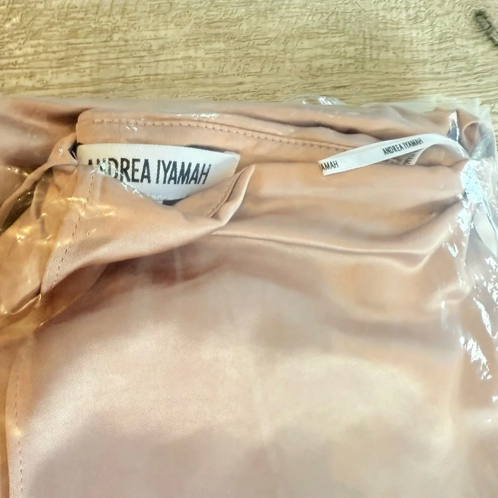 Andrea Iyamah Blush Wide Leg Jumpsuit - Picture 7 of 15